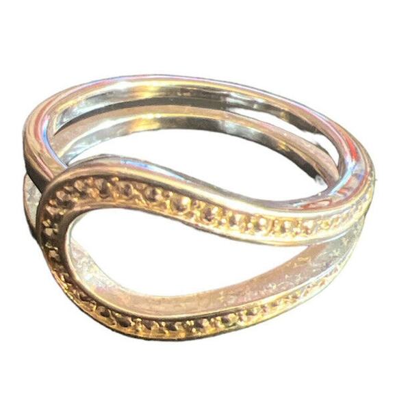 -Ring An Original Ring of Nataliya V Collister’s collection, In Silver Size 10 - Picture 4 of 12